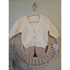 Sz 3-6mo Sweater and Pants set NWT